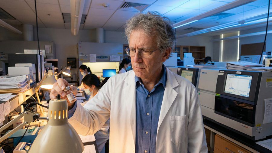 Scientist in laboratory